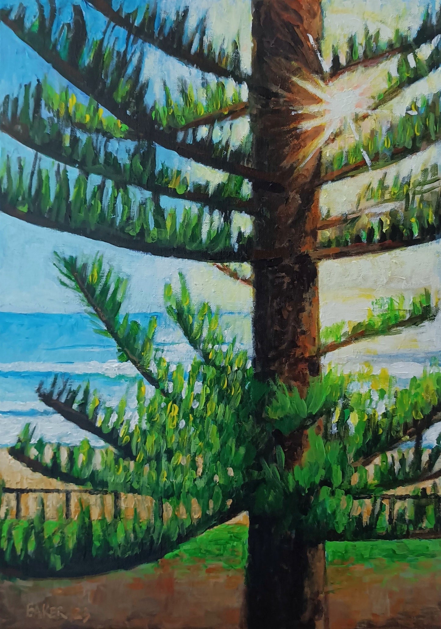 Sunrise at flynns beach
